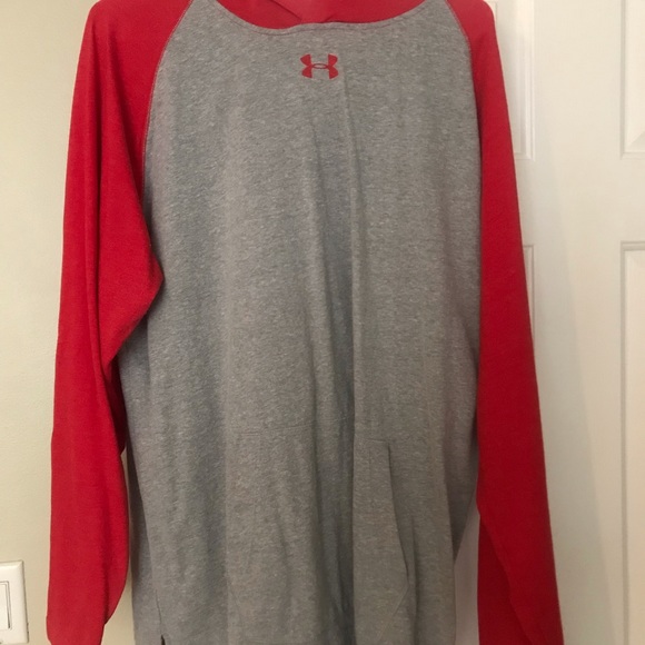 Under Armour, multi colored , XL unisex hooded shirt with front pocket - Picture 7 of 7